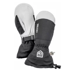 Hestra Army Leather Heli Ski Mitt Unisex (Black)