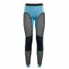 Aclima WoolNet Longs Woman (Azure Blue/Jet Black)