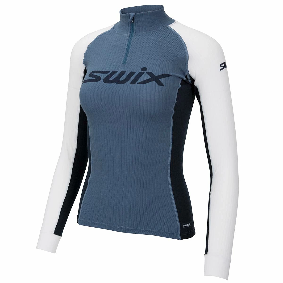 Swix RaceX Bodyw Halfzip Women`s (Blue Sea) 1 Swix RaceX Bodyw Halfzip Women`s (Blue Sea)