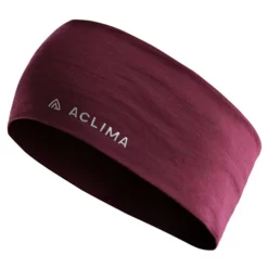 Aclima Lightwool Headband (Zinfandel)