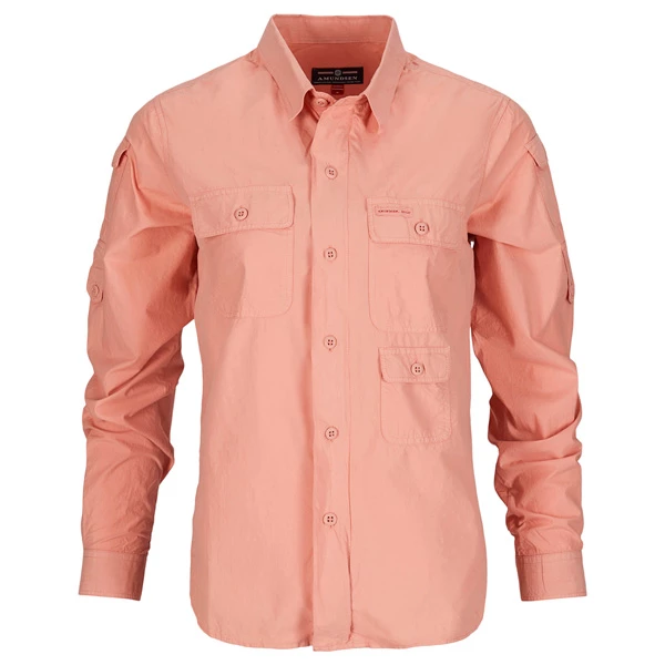 Amundsen Boulder Shirt Womens (Peony Pink) 1 Amundsen Boulder Shirt Womens (Peony Pink)