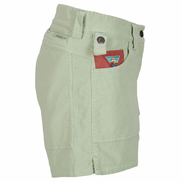 Amundsen Sports 5incher Concord Garment Dyed Shorts Womens (Lichen Green) 2 Amundsen Sports 5incher Concord Garment Dyed Shorts Womens (Lichen Green) - Bilde 2