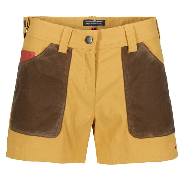 Amundsen Sports 5incher Field Shorts Women (Yellow Haze/Tan) 1 Amundsen Sports 5incher Field Shorts Women (Yellow Haze/Tan)
