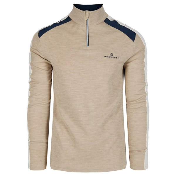 Amundsen Sports 5mila Half Zip Mens (Desert) 1 Amundsen Sports 5mila Half Zip Mens (Desert)