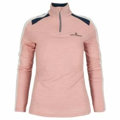 Amundsen Sports 5mila Half Zip Womens (Blush Pink)