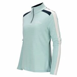 Amundsen Sports 5mila Half Zip Womens (Ocean Spray) 6 Amundsen Sports 5mila Half Zip Womens (Ocean Spray) -vinter klær Salg Amundsen Sports 5mila Half Zip Womens Ocean Spray 3