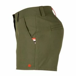 Amundsen Sports 6Incher Deck Shorts Womens (Spruce Green) -vinter klær Salg Amundsen Sports 6Incher Deck Shorts Womens Spruce Green