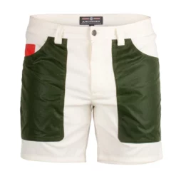 Amundsen Sports 7incher Field Shorts Men (Offwhite/Green)