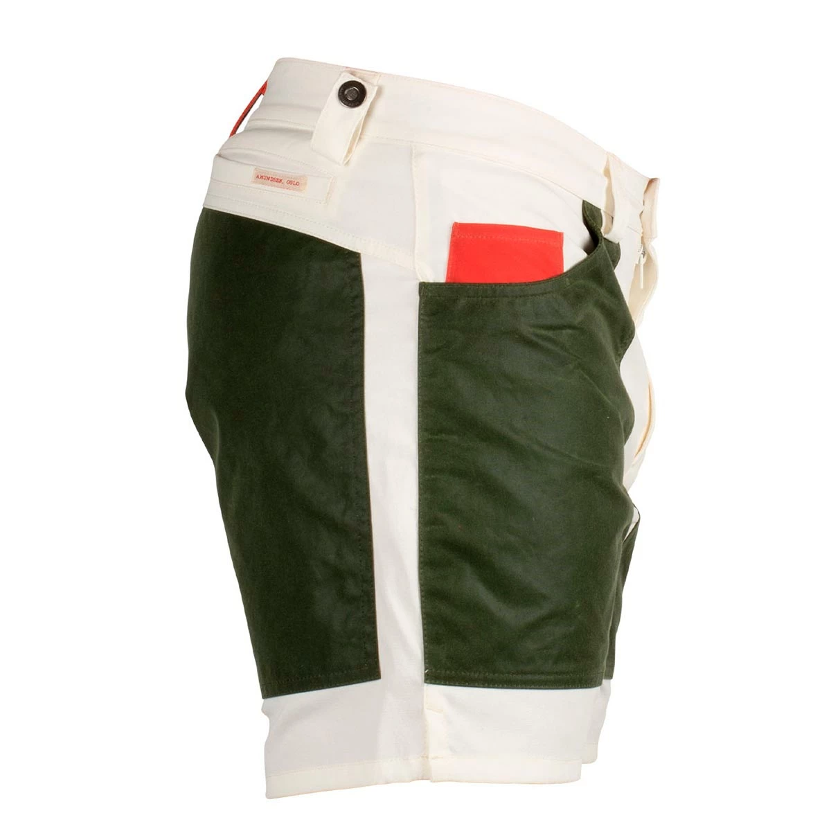 Amundsen Sports 7incher Field Shorts Men (Offwhite/Green) 2 Amundsen Sports 7incher Field Shorts Men (Offwhite/Green) - Bilde 2