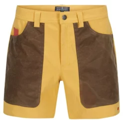 Amundsen Sports 7incher Field Shorts Men (Yellow Haze/Tan)