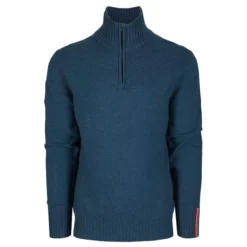Amundsen Sports Deck Half Zip Mens (Faded Navy)