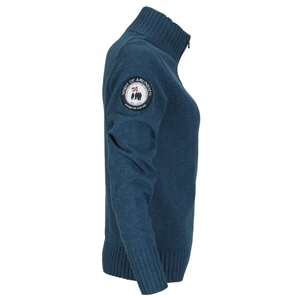 Amundsen Sports Deck Half Zip Womens (Faded Navy) 2 Amundsen Sports Deck Half Zip Womens (Faded Navy) - Bilde 2