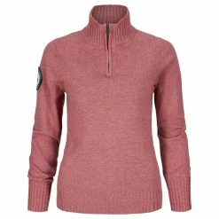 Amundsen Sports Deck Half Zip Womens (Peony Pink)