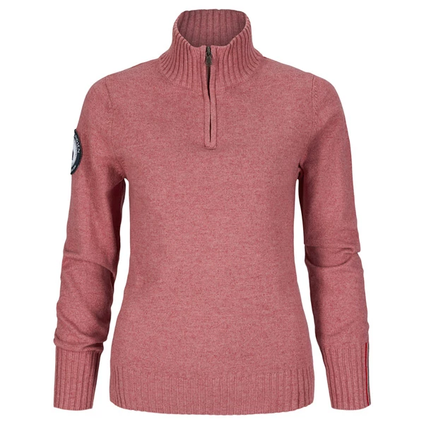 Amundsen Sports Deck Half Zip Womens (Peony Pink) 1 Amundsen Sports Deck Half Zip Womens (Peony Pink)