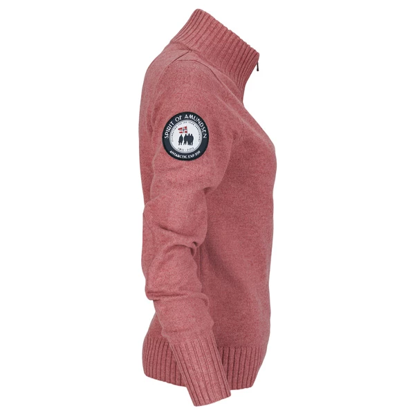 Amundsen Sports Deck Half Zip Womens (Peony Pink) 2 Amundsen Sports Deck Half Zip Womens (Peony Pink) - Bilde 2