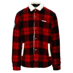 Amundsen Sports Forester Overshirt Mens (Chequered Red)