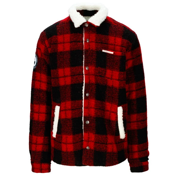 Amundsen Sports Forester Overshirt Mens (Chequered Red) 1 Amundsen Sports Forester Overshirt Mens (Chequered Red)