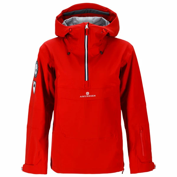 Amundsen Sports Peak Anorak Womens (Red) 1 Amundsen Sports Peak Anorak Womens (Red)