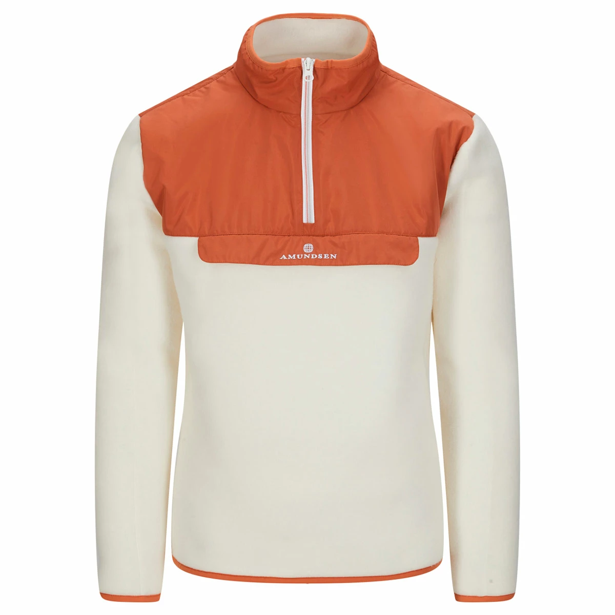 Amundsen Sports Roamer Fleece Men (Tangerine/White) 1 Amundsen Sports Roamer Fleece Men (Tangerine/White)