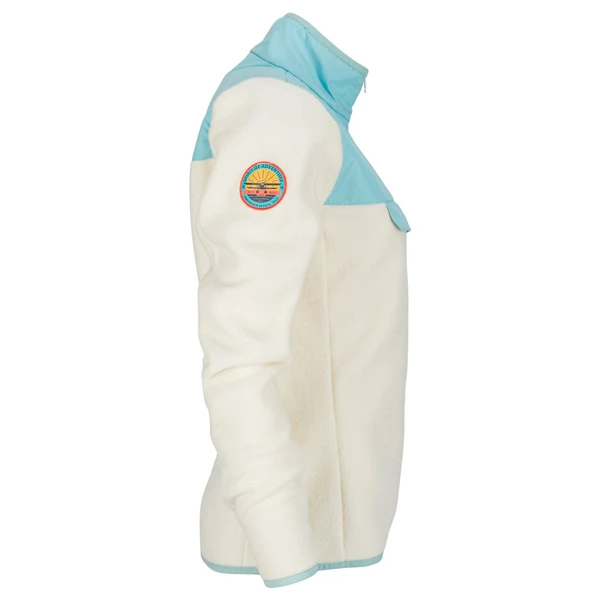 Amundsen Sports Roamer Fleece Women (Gray Mist/White) 4 Amundsen Sports Roamer Fleece Women (Gray Mist/White) - Bilde 4