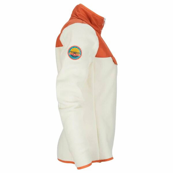 Amundsen Sports Roamer Fleece Women (Tangerine-White) 4 Amundsen Sports Roamer Fleece Women (Tangerine-White) - Bilde 4