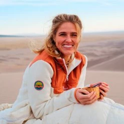 Amundsen Sports Roamer Fleece Women (Tangerine-White) 9 Amundsen Sports Roamer Fleece Women (Tangerine-White) -vinter klær Salg Amundsen Sports Roamer Fleece Women Tangerine White6