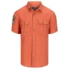 Amundsen Sports Safari Linen SS G. Dyed Mens (Tangerine)