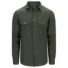 Amundsen Sports Safari Linen Shirt G. Dyed Mens (Olive)
