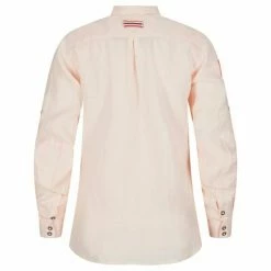 Amundsen Sports Safari Linen Shirt G. Dyed Womens (Blush Pink) 7 Amundsen Sports Safari Linen Shirt G. Dyed Womens (Blush Pink) -vinter klær Salg Amundsen Sports Safari Linen Shirt G. Dyed Womens Blush Pink4