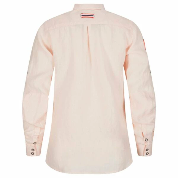 Amundsen Sports Safari Linen Shirt G. Dyed Womens (Blush Pink) 3 Amundsen Sports Safari Linen Shirt G. Dyed Womens (Blush Pink) - Bilde 3