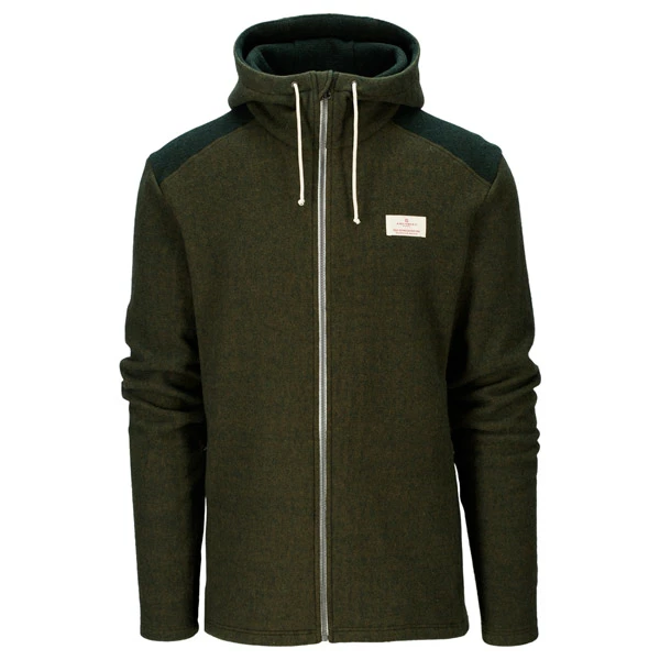Amundsen Sports Skauen Full Zip Hoodie Mens (Spruce Green) 1 Amundsen Sports Skauen Full Zip Hoodie Mens (Spruce Green)