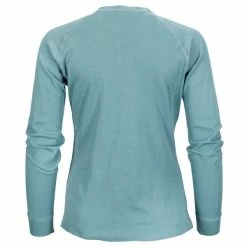 Amundsen Sports Vagabond Henley Womens (Stormy Blue) -vinter klær Salg Amundsen Sports Vagabond Henley Womens Stormy Blue 4