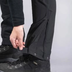 Bergans Breheimen Softshell W Pants (Black/Solid Charcoal) -vinter klær Salg Bergans Breheimen Softshell W Pants Black Solid Charcoal4