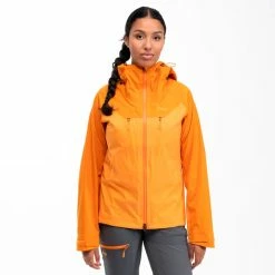 Bergans Cecilie 3l Jkt – Lush Yellow/Cloudberry Yellow -vinter klær Salg Bergans Cecilie 3l Jkt Lush Yellow Cloudberry Yellow front