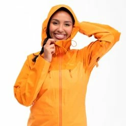 Bergans Cecilie 3l Jkt – Lush Yellow/Cloudberry Yellow -vinter klær Salg Bergans Cecilie 3l Jkt Lush Yellow Cloudberry Yellow front1