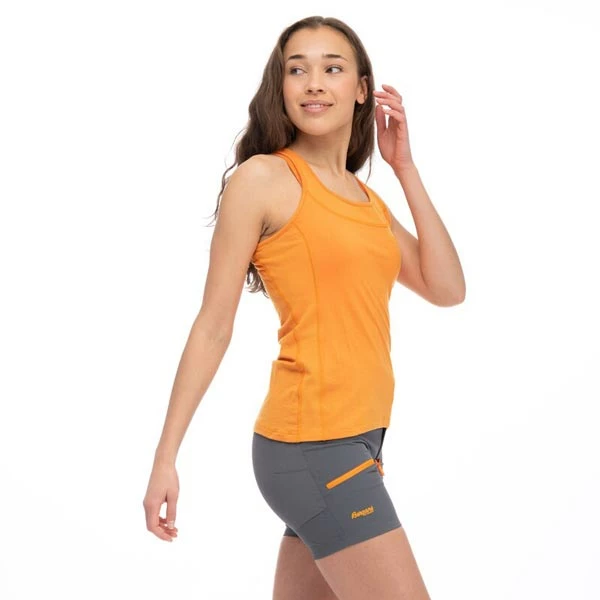 Bergans Cecilie Active Wool Singlet (Cloudberry Yellow/Lush Yellow) 4 Bergans Cecilie Active Wool Singlet (Cloudberry Yellow/Lush Yellow) - Bilde 4