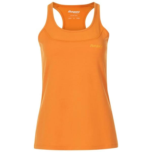Bergans Cecilie Active Wool Singlet (Cloudberry Yellow/Lush Yellow) 2 Bergans Cecilie Active Wool Singlet (Cloudberry Yellow/Lush Yellow) - Bilde 2
