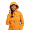Bergans Cecilie Mtn Softshell Jacket – Cloudberry Yellow/Solid Dark Grey