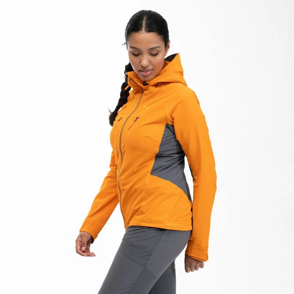 Bergans Cecilie Mtn Softshell Jacket – Cloudberry Yellow/Solid Dark Grey 2 Bergans Cecilie Mtn Softshell Jacket – Cloudberry Yellow/Solid Dark Grey - Bilde 2