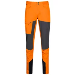 Bergans Cecilie Mtn Softshell Pants (Cloudberry Yellow/Solid Dark Grey)