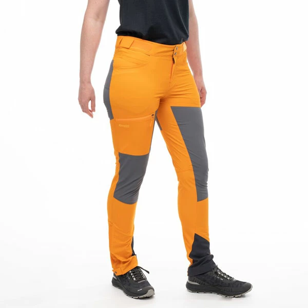 Bergans Cecilie Mtn Softshell Pants (Cloudberry Yellow/Solid Dark Grey) 3 Bergans Cecilie Mtn Softshell Pants (Cloudberry Yellow/Solid Dark Grey) - Bilde 3
