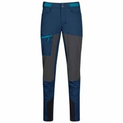 Bergans Cecilie Mtn Softshell Pants (Deep Sea Blue/ Solid Dark Grey)
