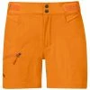 Bergans Cecilie Mtn Softshell Shorts (Cloudberry Yellow/Solid Dark Grey)