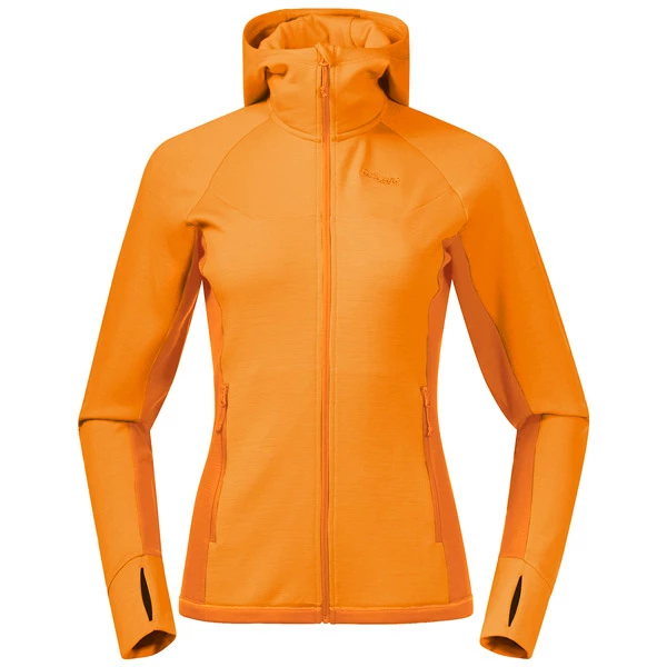 Bergans Cecilie Wool Hood Jkt (Lush Yellow/Cloudberry Yellow) 1 Bergans Cecilie Wool Hood Jkt (Lush Yellow/Cloudberry Yellow)