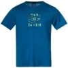 Bergans Graphic Wool Tee (North Sea Blue/Jade Green/Navy Blue)