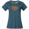 Bergans Graphic Wool W Tee (Orion Blue/Golden Field)