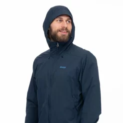 Bergans Skar Light Windbreaker Jacket Men (Navy Blue) 9 Bergans Skar Light Windbreaker Jacket Men (Navy Blue) -vinter klær Salg Bergans Skar Light Windbreaker Jacket Men Navy Blue4
