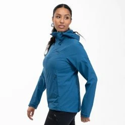 Bergans Skar Light Windbreaker Jacket Women (North Sea Blue) -vinter klær Salg Bergans Skar Light Windbreaker Jacket Women North Sea Blue4