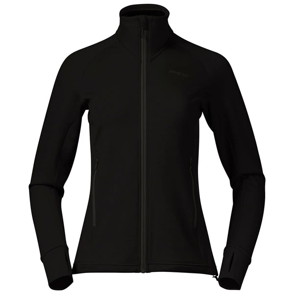 Bergans Ulstein Wool W Jacket (Black) 1 Bergans Ulstein Wool W Jacket (Black)