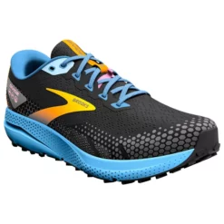 Brooks Divide 3 Women (Black/Blue/Yellow) -vinter klær Salg Brooks Divide 3 Women BlackBlueYellow 2